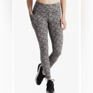 Member’s Mark high rise jacquard textured legging with side pockets size XL